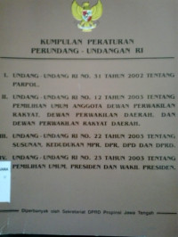 Kumpulan peraturan perundang-undangan RI