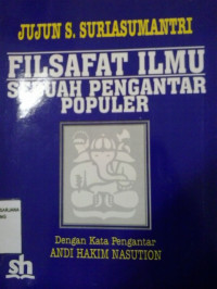 Filsafat ilmu sebuah pengantar populer