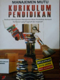 Manajemen mutu kurikulum pendidikan