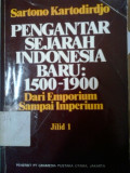 Pengantar sejarah indonesia baru: 1500-1900 dari emporium sampai imperium