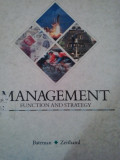 Management: function and strategy