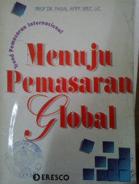 Menuju pemasaran global