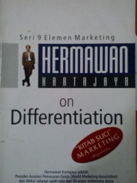 Hermawan kartajaya on differentiation
