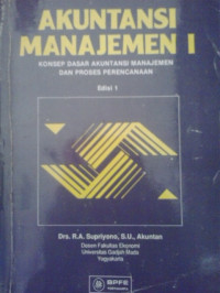 Akuntansi manajemen I