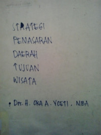 Strategi pemasaran daerah tujuan wisata