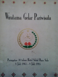 Wiratama gelar pariwisata