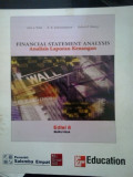 Financial statement analysis= analisis laporan keuangan