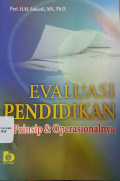 Evaluasi pendidikan prinsip & operasionalnya