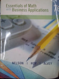 Essentials of math with business applications