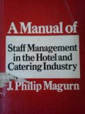 A manual of staff management in the hotel and catering industry