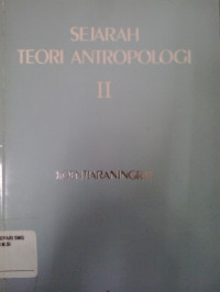 Sejarah teori antropologi II