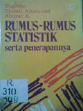 Rumus-rumus statistik serta penerapannya