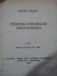 Perekonomian indonesia