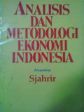 Analisis dan metodologi ekonomi indonesia