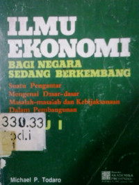 Ilmu ekonomi bagi negara sedang berkembang
