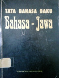 Tata bahasa baku bahasa - jawa