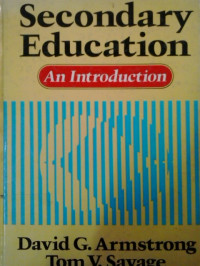 Secondary education an introduction