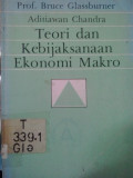 Teori dan kebijaksanaan ekonomi makro