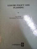 Leisure policy and planning