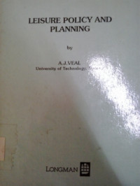 Leisure policy and planning