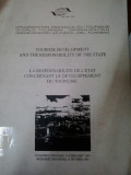 Tourism development and the responsibility of the state