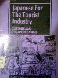 Japanese for the tourist industry: culture and communication