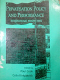 Privatisation policy and performance: international perspectives