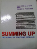 Summing up: the science of reviewing research