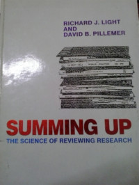 Summing up: the science of reviewing research