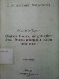 Filsafat ke-jawan ungkapan lambang ilmu gaib dalam seni-budaya peninggalan leluhur jaman purba