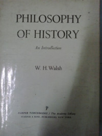 philosophy of history: an introduction