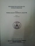 Modul perencanaan pariwisata lanjutan