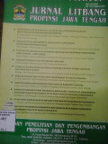 Jurnal litbang propinsi jawa tengah