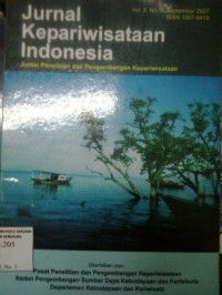 Jurnal kepariwisataan indonesia