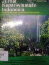 Jurnal kepariwisataan indonesia