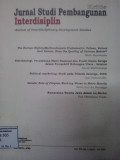 Jurnal studi pembangunan interdisiplin