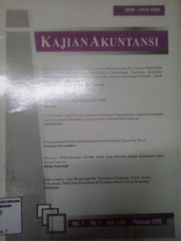 Kajian akuntansi