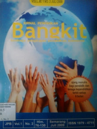Jurnal pendidikan bangkit