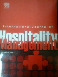 International journal of hospitality management