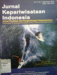 Jurnal kepariwisataan indonesia
