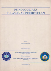 Psikologi Jasa Pelayanan Perhotelan